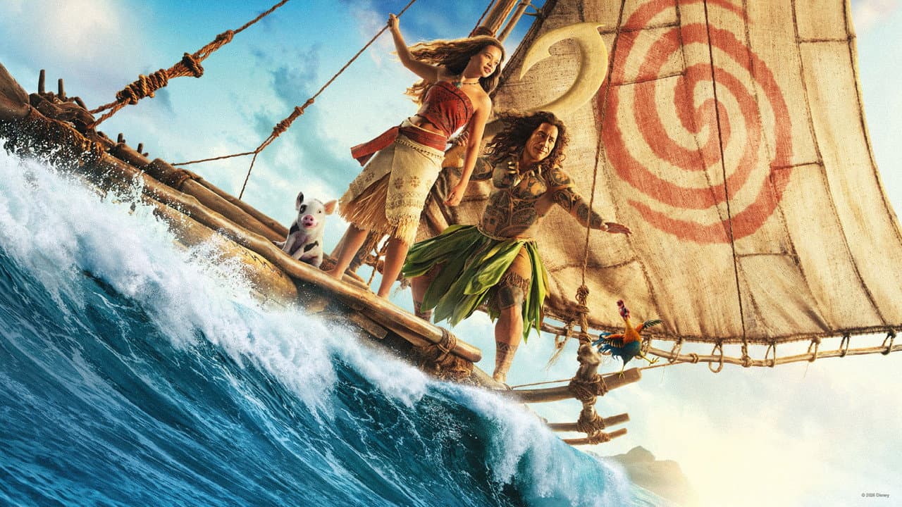Escena de fondo para la película Moana