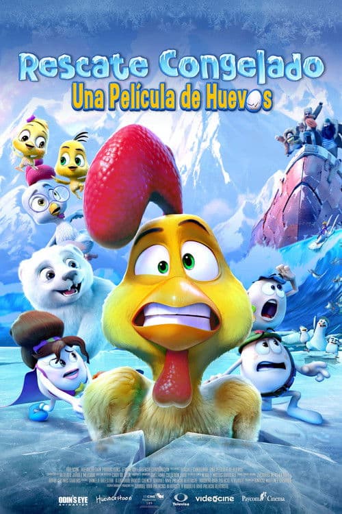 Póster de Rescate congelado: Una película de huevos