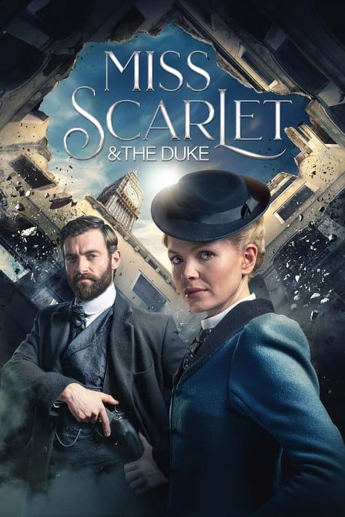 Póster de La señorita Scarlet y el Duque