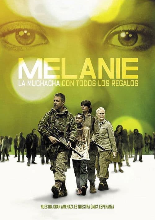 Póster de Melanie. La chica con todos los dones