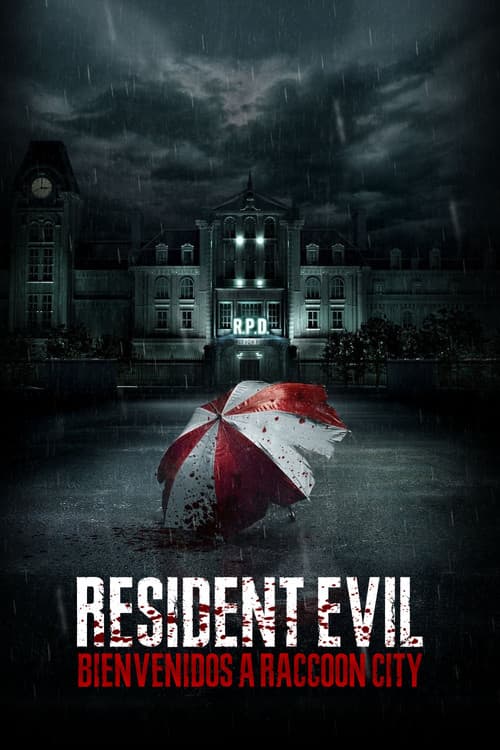Póster de Resident Evil. Bienvenidos a Raccoon City