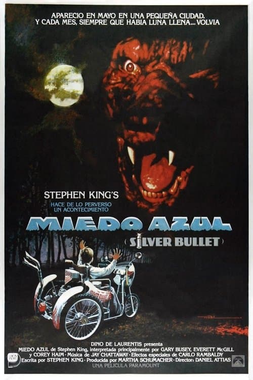 Póster de Miedo azul
