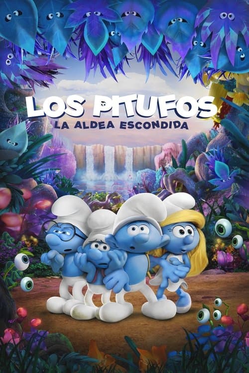Póster de Los Pitufos: La aldea escondida